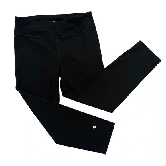 Athleta Girl • Black Chit Chat Capri Leggings • Size 14 - Picture 3 of 8